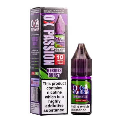 Berries Burst Ox Passion Nic Salt by OXVA – (Pack of 5, 10, or 20)