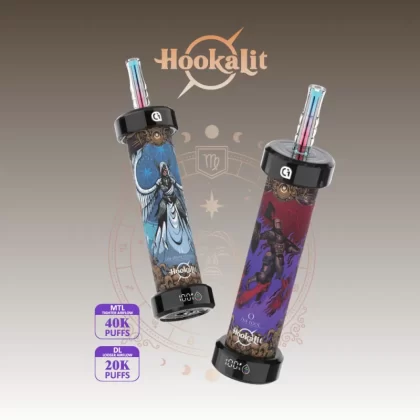 OLIT Hookalit 40K Disposable E-Hookah Device - 40,000 Puffs - Blueberry Ice (The High Priestess)