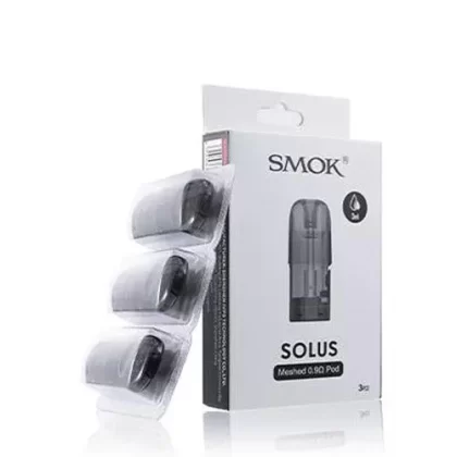 SMOK Solus 2 Replacement Pod Cartridge – 3PK - Meshed 0.9ohm