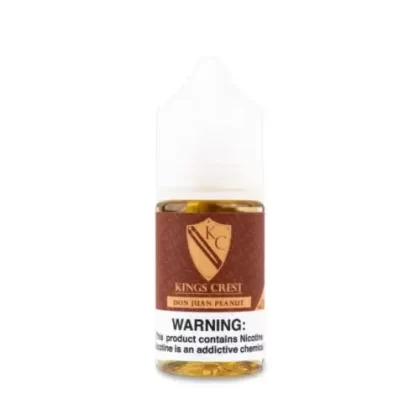 Don Juan Peanut – Kings Crest Salt 30ml - Vape Product, Vape Product