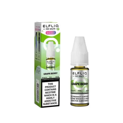 Grape Berry Elfliq Nic Salt Elf Liq E-Liquid 5mg, 10mg, 20mg – 5pks, 10pks & 20pks