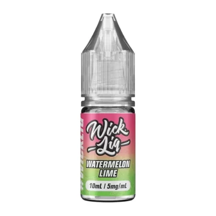 Watermelon Lime By Wick Liq 10ml Nic Salt - Nicotine Strength#10mg (Salt)>5mg (Salt)>20mg (Salt) (456FB1)