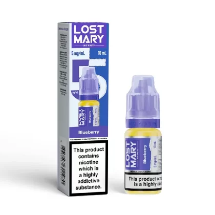 Lost Mary Nic Salt E-Liquid Blueberry 10ml - Nicotine Strength#20mg>10mg>5mg (4466EC)