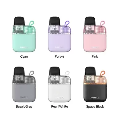 Uwell Caliburn G3 Lite KOKO Pod System - Option#Graffiti Cyan>Graffiti Purple>Graffiti Pink>Basalt Gray>Pearl White>Space Black