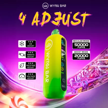 Wynn Bar "4 ADJUST" 50K Disposable Device - 50000 Puffs - Miami Mint