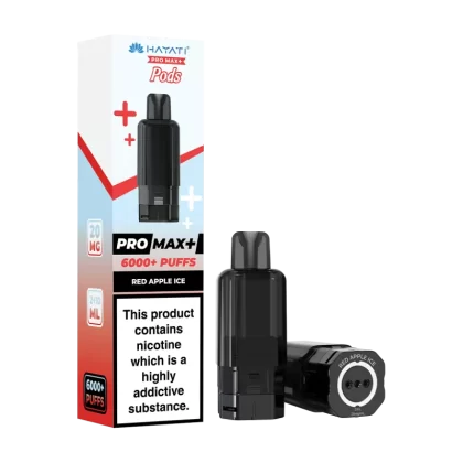Red Apple Ice Hayati Pro Max+ Refill Pack - 20mg - Vape Product