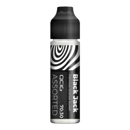 QCIG BLACK JACK 50ML SHORTFILL E-LIQUID