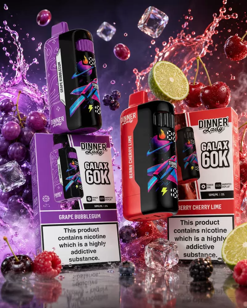 Dinner Lady Galax 60K - Berry Cherry Lime, Sour Apple B Pop