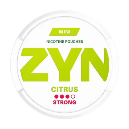 Citrus Mini ZYN Nicotine Pouches - Vapeshop Co