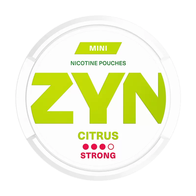 Citrus Mini ZYN Nicotine Pouches - Vapeshop Co