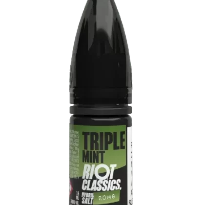 RIOT CLASSICS TRIPLE MINT 10ML NIC SALT E-LIQUID