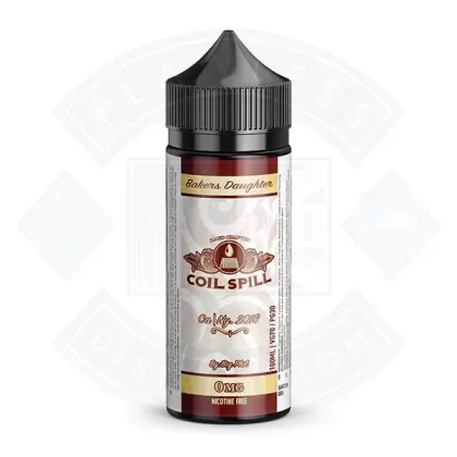 Coil Spill Bakers Daughter 0mg 100ml Shortfill E liquid - Vape Product
