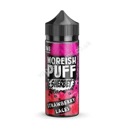 Strawberry Laces by Moreish Puff Sherbet Short Fill - Vapestreams Co