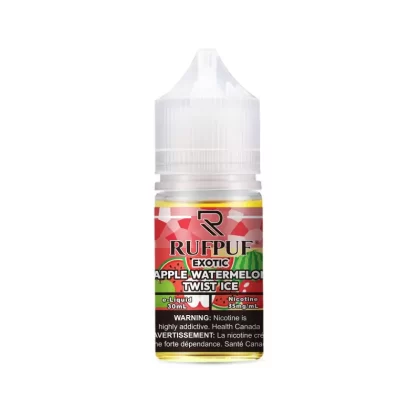 RUFPUF (Exotic Series)— Apple Watermelon Twist Ice—(20/35/50)mg - Vapebar Pk