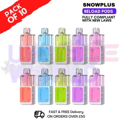 SnowPlus Swift Replacement Pods Box Of 10