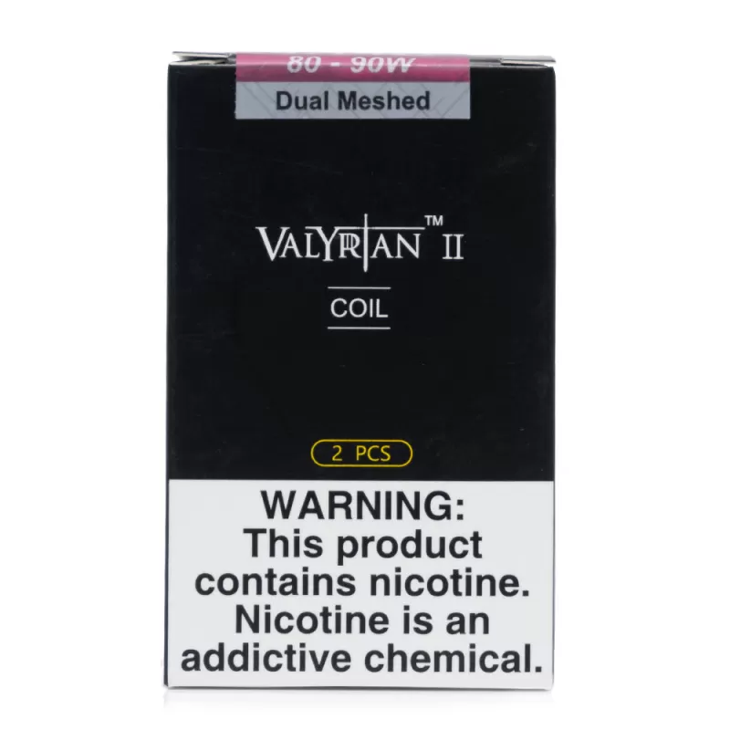Uwell Valyrian 2 Coils - 2 Pack; 0.14 Ohm Dual Mesh, 0.15 Ohm Quad Mesh