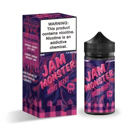 Jam Monster 100ml Shortfill Mixed Berry