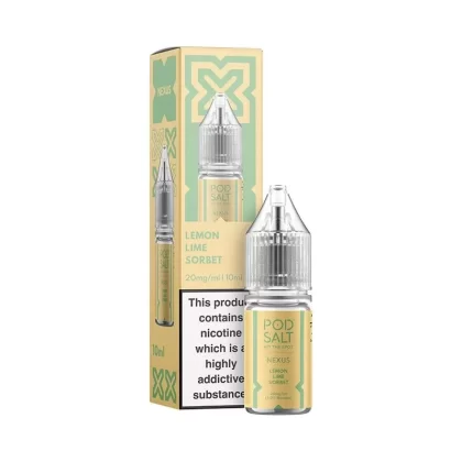 Lemon Lime Sorbet By Nexus Pod Salt 10ml