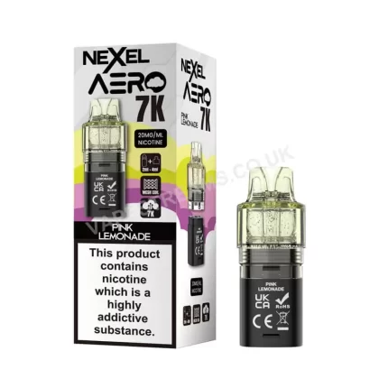 Nexel Aero 7K Pink Lemonade Pods - Vapestreams Co