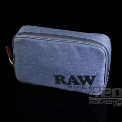 RAW Black Tonal Quarter Pounder Smell Proof Bag