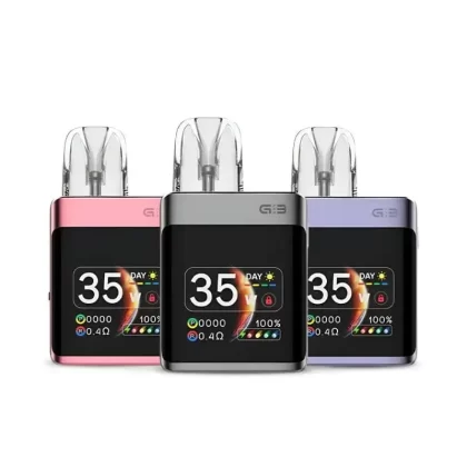 Uwell Caliburn G3 Pro KOKO 35W Pod Kit - Emerald Green, Light Silver