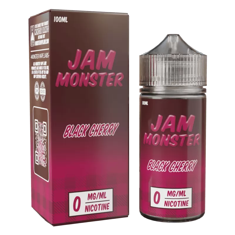 Jam Monster - Black Cherry - 100ML E-Liquid - 3MG
