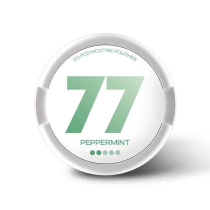 Peppermint 77 Nicotine Pouches