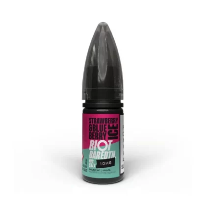 Strawberry & Blueberry Ice Nic Salt e-Liquid by Riot BAR EDTN