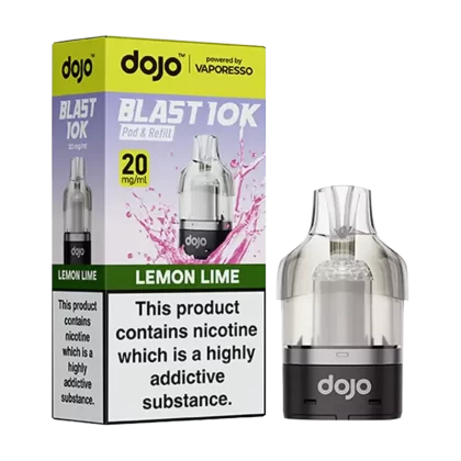 Lemon Lime Dojo Blast 10K Refill Pack - 20mg - Vape Product (9CDE94)