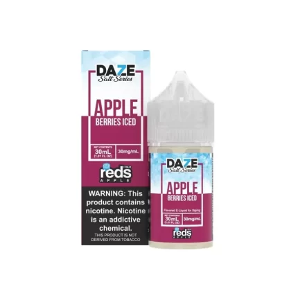 Reds Salt Series Apple Berries Iced eJuice - Vape Product; Vape Product, Vape Product; 7 Daze (8AD972)