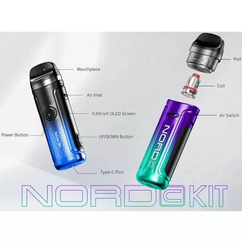 SMOK NORD C - Orange Blue - Image 2