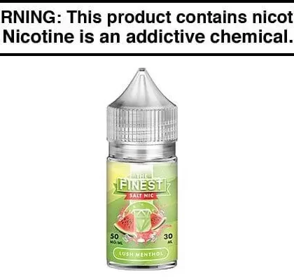 LUSH MENTHOL BY THE FINEST SALT NIC 30ML - Vapejuice