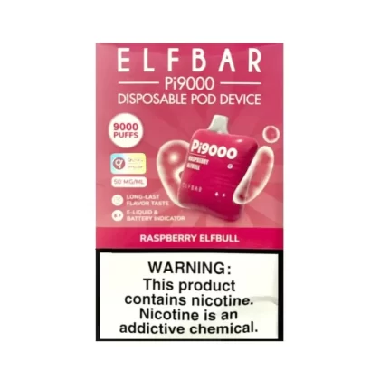 ELF BAR Pi9000 – Raspberry ElfBull (9000 Puffs) - Vapexotic In (29496B)