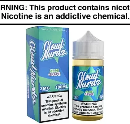 ALOE GRAPE BY CLOUD NURDZ 100ML - Vapejuice