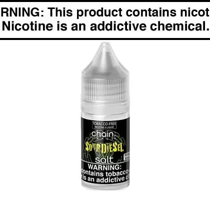 SOUR DIESEL BY CHAIN VAPEZ SALT – 30ML - Vapejuice
