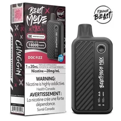 Flavour Beast Beast Mode Max 18K Disposable – 20ML – Chuggin’ Doc Fizz