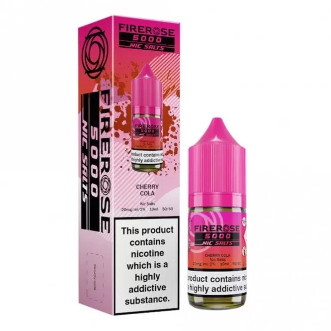 ELUX Firerose 5000 Cherry Cola Nic Salt E Liquid (10ml)