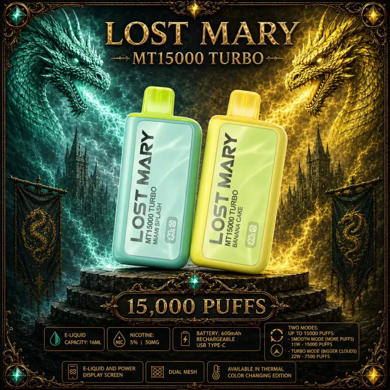 Lost Mary MT15000 Turbo - Raspberry Watermelon
