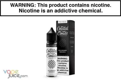 BLUEBERRY BANANA BY COASTAL CLOUDS 60ML - Vapejuice
