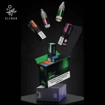 ELF BAR ELFLIQ NIC SALT E-LIQUIDS 10 x MULTIPACK