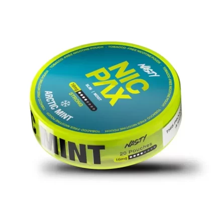 NASTY NIC PAX NICOTINE POUCHES 20 PACK