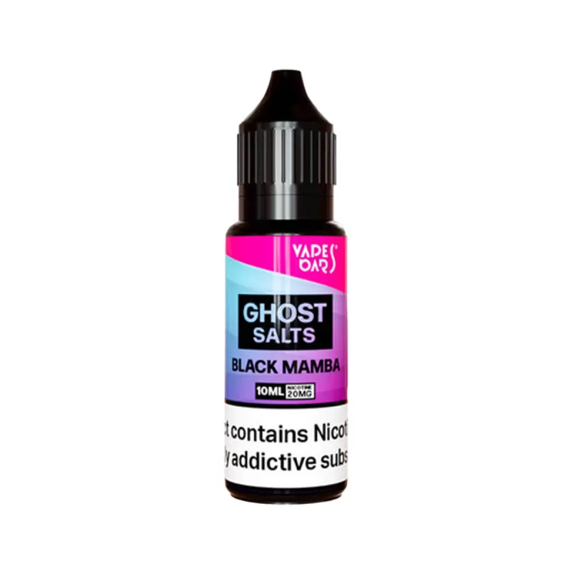 Vapes Bars Ghost Salts Black Mamba Nic Salt - 10 Pack