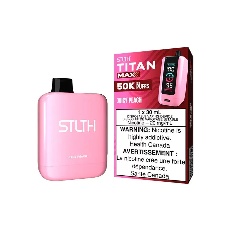 STLTH TITAN MAX DISPOSABLE – JUICY PEACH