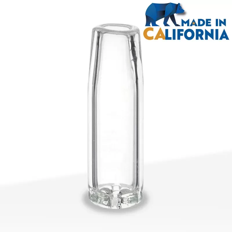 BIO Glass | ‘Stiletto’ Cross Top Non-Printed Glass Filter Tips | Bulk Pack – Various Sizes