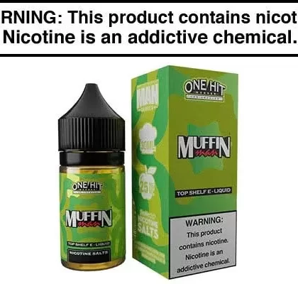 MUFFIN MAN BY ONE HIT WONDER SALT 30ML - Vape Product, Vape Product