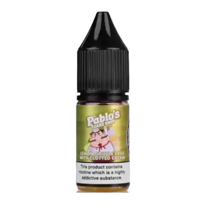 Lemon Drizzle Cake with Clotted Cream By Pablo’s Cake Shop Salt 10ml
