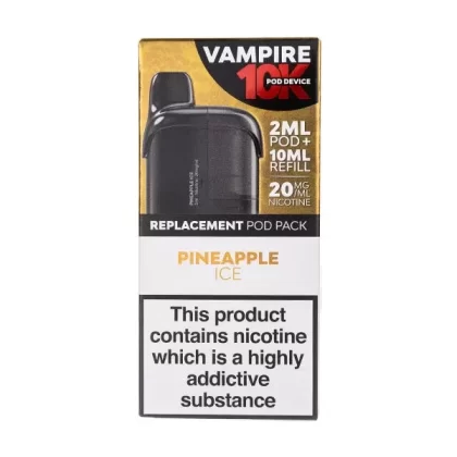 Pineapple Ice 10K Prefilled Pod + Refill by Vampire Vape
