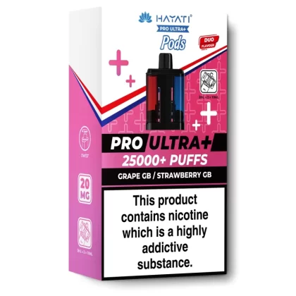 Grape GB / Strawberry GB Pro Ultra+ Refill Pods by Hayati - 20 mg/ml (701855)