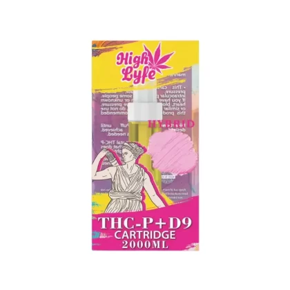 High Lyfe White Runtz THC-P + Delta 9 Cartridge – 2000mg - Option#Cartidge + E420 Battery (35% off)>Single Cart
