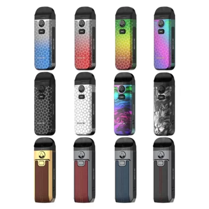 Smok Nord 4 Pod System Kit 80W 2000mAh - Leather Series - Red / CN-SZ